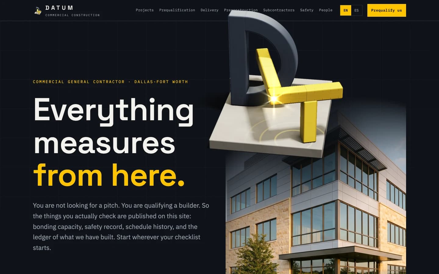 Commercial General Contractor brief preview