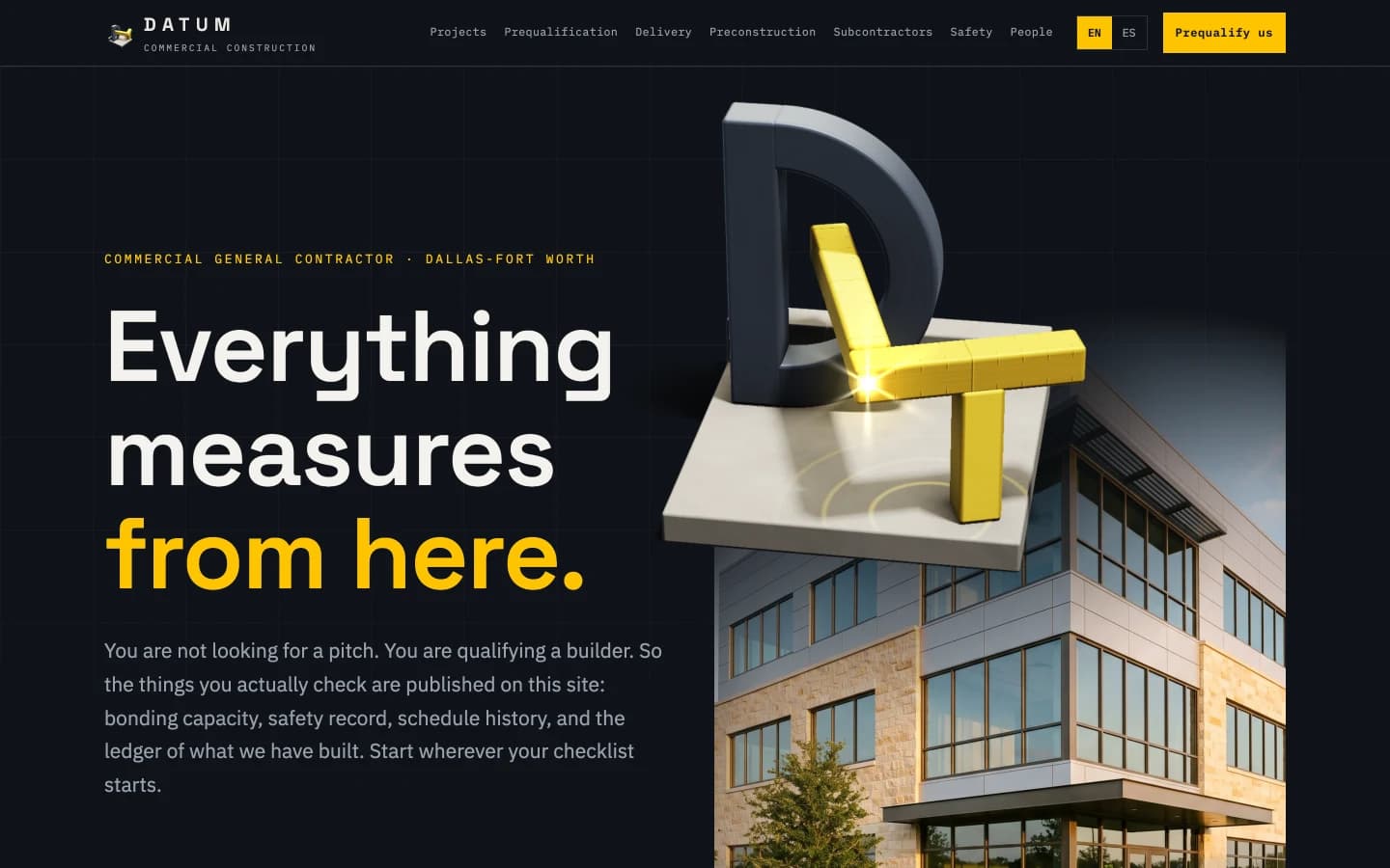 Commercial General Contractor brief preview