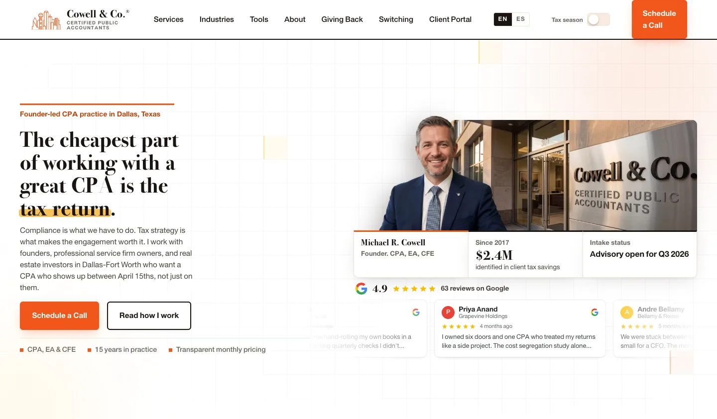 CPA Firm brief preview