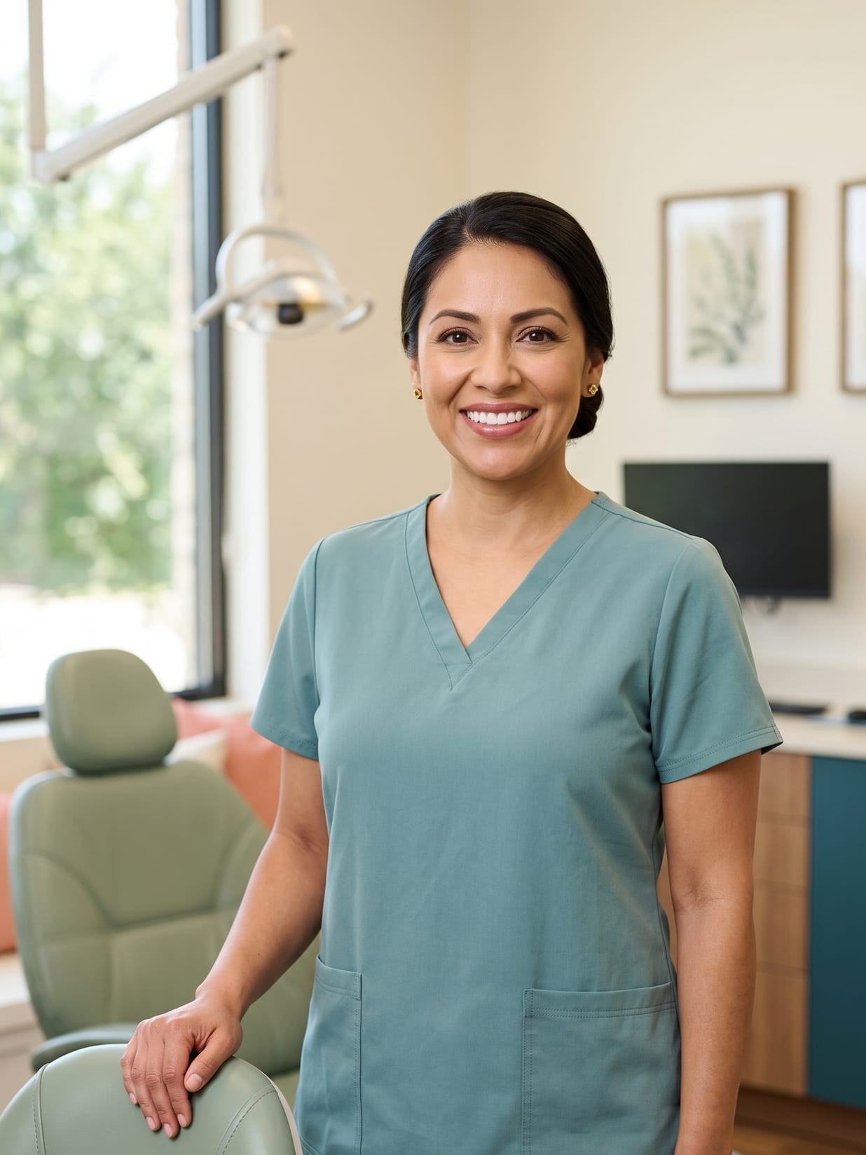 Maya Rios, RDH, lead hygienist at Ridgeview Dental